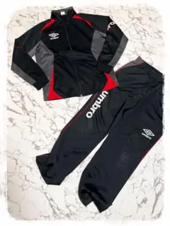新品、タグ付き アンブロ ナイロン 上下セット Oサイズ アンブロ セットアップ 上下セット スポーツウエア 大きいサイズ