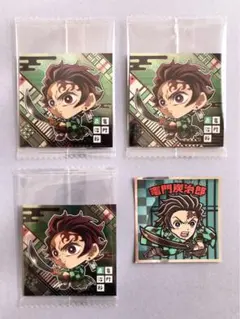 鬼滅の刃 竈門炭治郎 シール4枚セット