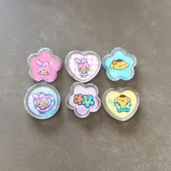 ⑦おはじきシールおすそわけ　日焼けシリーズ　キラコロ　サンリオ　正規品