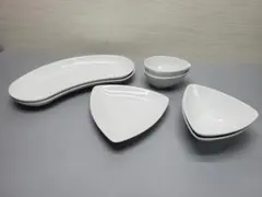 K+dep KY-123 白食器 プレートセット 6点のサムネイル