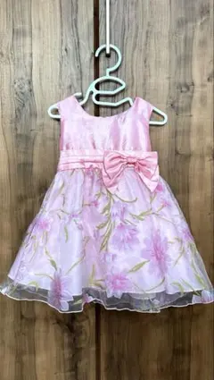 キャサリンコテージ　ドレス　90 ピンク　花柄