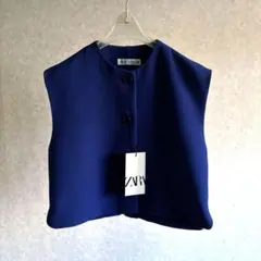 ジレ ショート丈