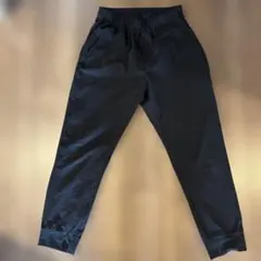 UNIQLO ブラック ロングパンツ 160 ドライストレッチ