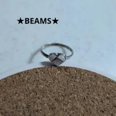 ★BEAMS ハート型 シルバーリングのサムネイル
