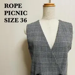 ROPE PICNIC ロペピクニック ロングジレ ワンピース 美品【67】