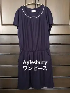 Aylesbury アリスバーリー ワンピース size11 ネイビー 楽チン