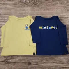 UNIQLO/ユニクロ　ヒートテックエクストラウォーム2枚　ミニオン　極暖