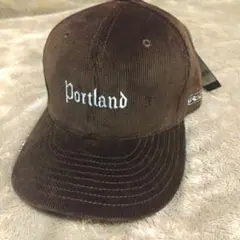 新品タグ付き RIZ ライズ コーデュロイキャップ