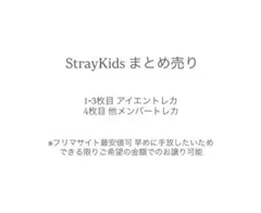 StrayKids まとめ売り
