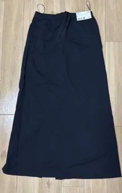 UNIQLO ウルトラストレッチエアリズム ロングスカート M ブラック