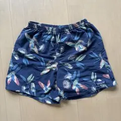 Patagonia 鳥柄ショートパンツ ネイビー - メルカリ