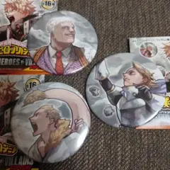 ヒロアカ　原画展　コレクション缶バッジ 3個セット