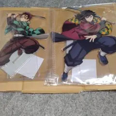 鬼滅の刃 アニプレックスオンラインくじ　Ｃ賞ビッグアクリルスタンド 2体セット