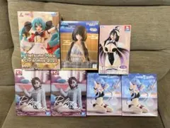 【新品未開封】プライズ フィギュア 7点 まとめ売り 初音ミク 時崎狂三 ほか