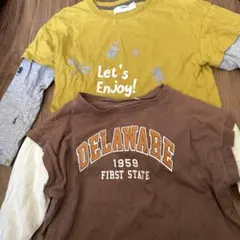 長袖シャツ2点130