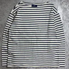 SAINT JAMES バスクシャツ ウェッソン ボーダー 長袖 カットソー L