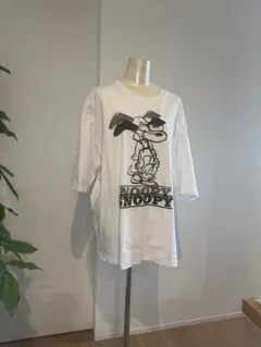 Johnbull peanuts printed Tee Wht L新品のサムネイル