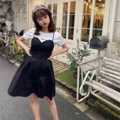 ゆ*き様 Bibiy. COCO MINI DRESS ビビィ ワンピース - メルカリ