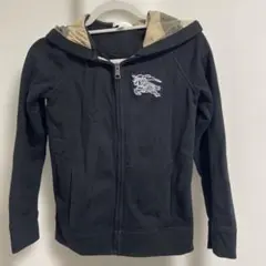 バーバリーチルドレン三陽商会ブラックパーカー　150㎝