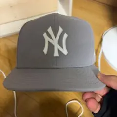 New Era 59FIFTY NY Yankees キャップ グレー 7