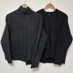 ユニクロ ニット セーター 2点セット