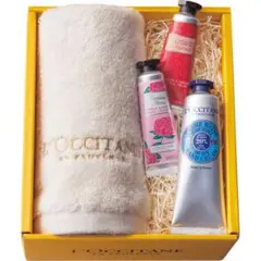 ロクシタン ハンドクリーム トリオ ウォッシュタオルセット