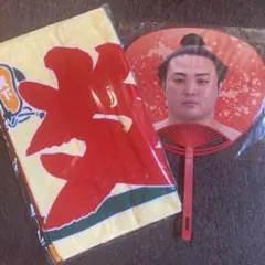 炎鵬 大相撲 のぼり風力士タオル 応援うちわ セット 公式 新品未開封のサムネイル