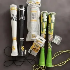 SoftBank Hawks メガホンセット、ギータメガホン、キャノンバット