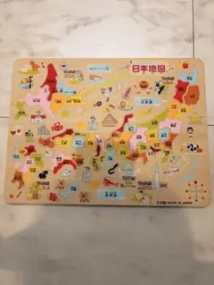 日本地図 ジグソーパズル 木製パズル