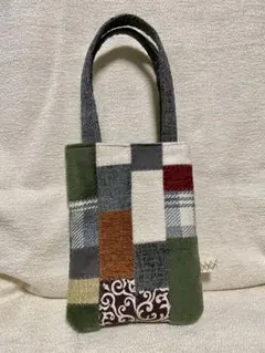 ハンドメイド　ミニバッグ