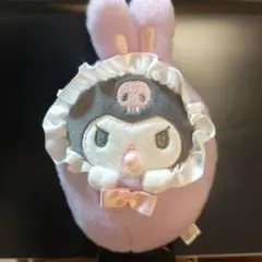 赤ちゃんおくるみクロミ　ぬいぐるみキーホルダー