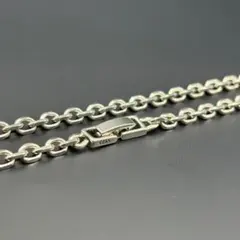 ヴィンテージ シルバー 925 S925 アンカー チェーン ネックレス 銀