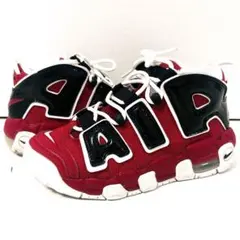 NIKE more up tempo モアテン　赤　黒　22.5㎝