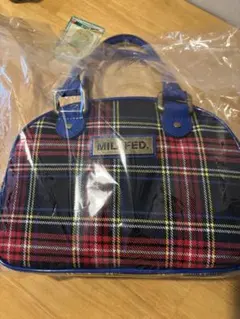 MILKFED. チェック柄 ハンドバッグ