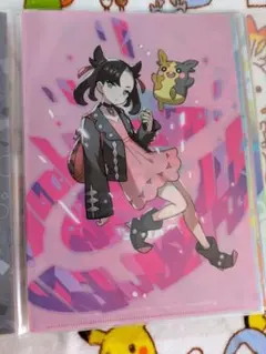 【未使用】ポケモントレーナーズ マリィ モルペコ 単品 クリアファイル