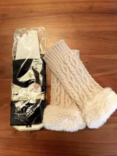 【手袋２点】新品未使用 ファー付き手袋 おまとめ売り