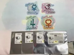 セーラームーン ミュージアム オーロラステッカー 内部4戦士セット