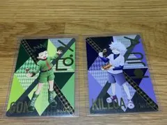ハンター×ハンター ゴン・キルア カード2枚セット　ホログラムカード