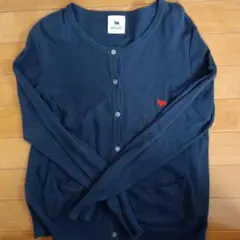s&nd ネイビー カーディガン
