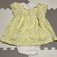 BRANSHES 花柄ロンパース サイズ70のサムネイル