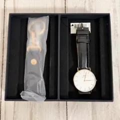 Daniel Wellington 腕時計 36mm キーリング付 箱付 稼働品