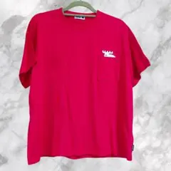 moz モズ ポケット付き 半袖Tシャツ レッドのサムネイル