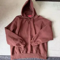 Supreme パーカー ブラウン L