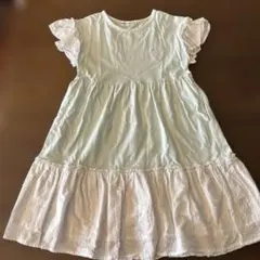 Noeil aime BeBe ライトグリーン ワンピース 130