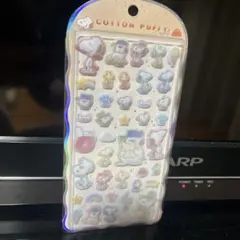 コットンパフィーシール　スヌーピー