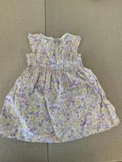 100 女の子 anyfam ワンピース ノースリーブ