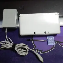 ニンテンドー3DS ホワイト 本体 + 付属品