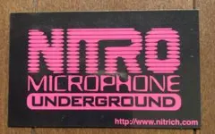2026年最新】nitro microphone underground ステッカーの人気アイテム