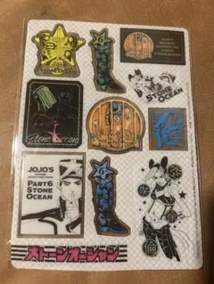 ジョジョの奇妙な冒険　ストーンオーシャン6 クリアダイカットしおり