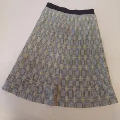【美品】トランスワーク チェックスカート